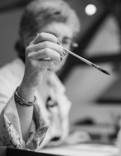 Photo d’un atelier avec entrepreneur au travail